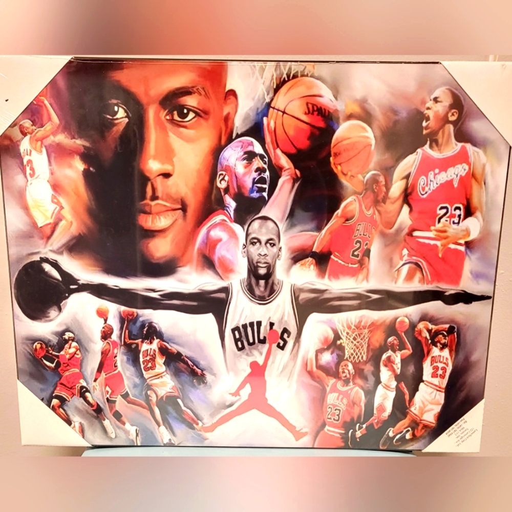 Michael Jordan Laminated Plaque 16 x 20